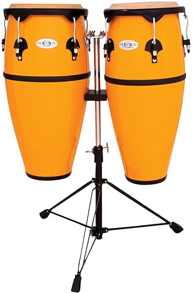 open zoom image for Toca Synergy Fiberglass Congas, Yellow