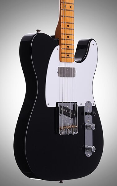 open zoom image for Fender Vintage Hot Rod '52 Telecaster Electric Guitar (Maple with Case), Full Left Front