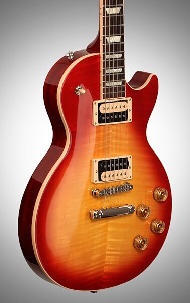 open zoom image for Gibson 2017 Exclusive Les Paul Classic Plus Electric Guitar (with Case), Full Left Front