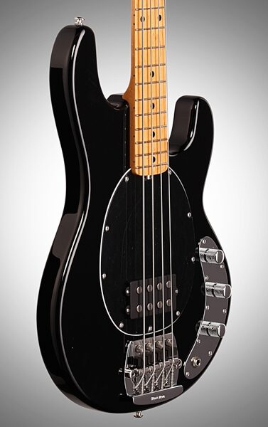 open zoom image for Ernie Ball Music Man Classic StingRay Electric Bass (Maple with Case), Full Left Front