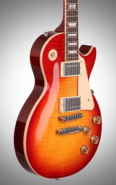 open zoom image for Gibson 2014 Les Paul Traditional Electric Guitar (with Case), Full Left Front