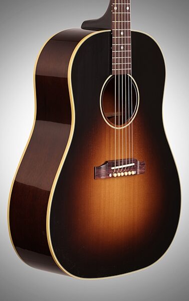open zoom image for Gibson J-45 True Vintage Acoustic Guitar (with Case), Full Left Front