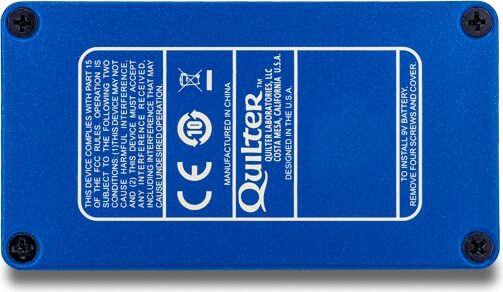 open zoom image for Quilter Phantom Block Electric Guitar Direct Box, New, Main Back
