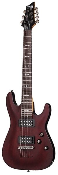 open zoom image for Schecter Omen 7 Electric Guitar (7-String), Walnut Satin