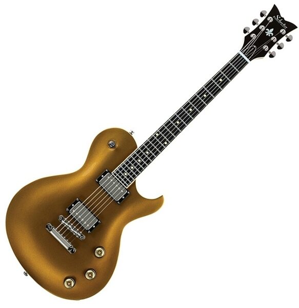 open zoom image for Schecter SOLO6 Standard Electric Guitar, Metallic Gold