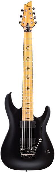 open zoom image for Schecter Loomis-7 FR 7-String Electric Guitar with Floyd Rose, Satin Black
