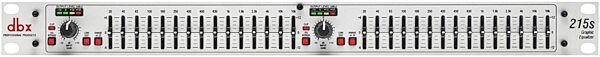 open zoom image for dbx 215S Dual 15-Band Graphic Equalizer, New, Main