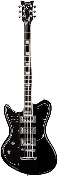 open zoom image for Schecter Ultra VI Left-Handed Electric Guitar, Black