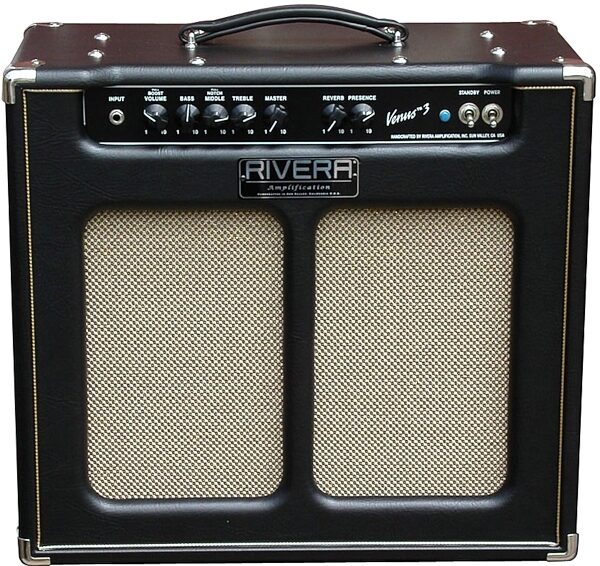open zoom image for Rivera Venus 3 Guitar Combo Amplifier (15 Watts, 1x12"), Top