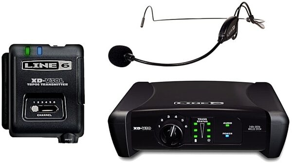 open zoom image for Line 6 XD-V30HS Digital Wireless Headset Microphone System, Main