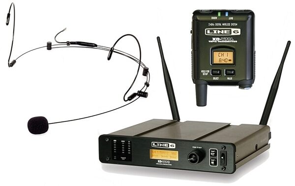 open zoom image for Line 6 XDV70HS Digital Wireless Headset Microphone System, Main