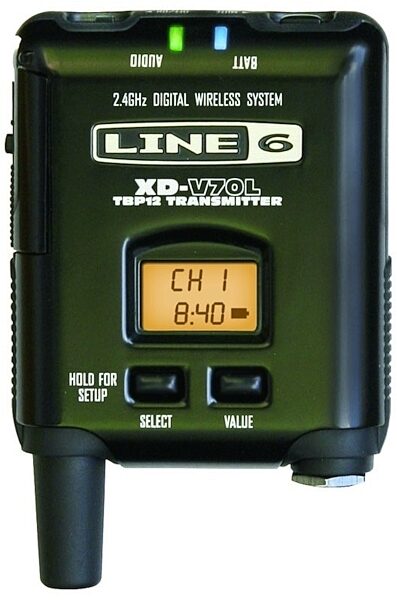 open zoom image for Line 6 XDV70HS Digital Wireless Headset Microphone System, Transmitter