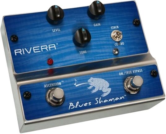 open zoom image for Rivera Blues Shaman Overdrive Pedal, Main