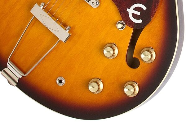 open zoom image for Epiphone 50th Anniversary 1961 Casino Electric Guitar (with Case), Controls