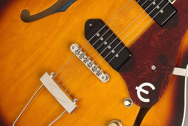 open zoom image for Epiphone 50th Anniversary 1961 Casino Electric Guitar (with Case), Bridge