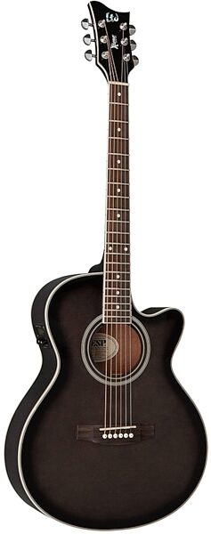 open zoom image for ESP LTD AC5E Xtone Acoustic-Electric Guitar, See-Thru Black Sunburst
