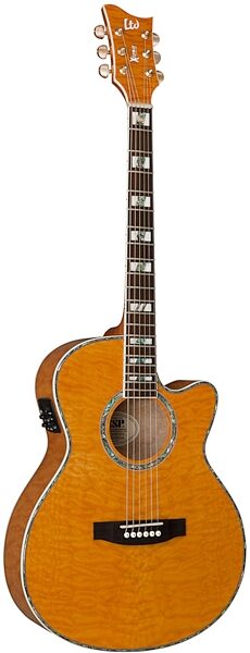 open zoom image for ESP LTD AC30EQM Xtone Acoustic-Electric Guitar, Honey Natural