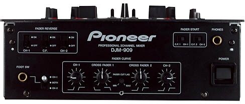 open zoom image for Pioneer DJM-909 2-Channel Professional DJ Mixer, Front