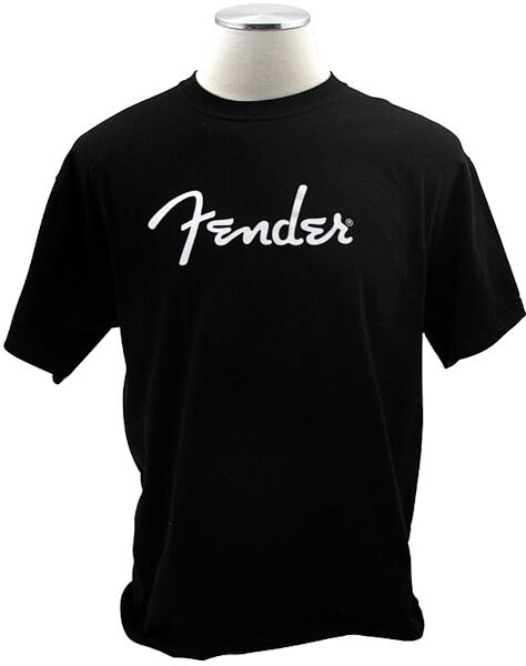 open zoom image for Fender Spaghetti Logo T-Shirt, Black, Large, Black