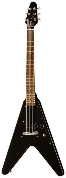 open zoom image for Gibson Flying V Melody Maker (with Gig Bag), Satin Black
