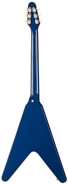 open zoom image for Gibson Flying V Melody Maker (with Gig Bag), Satin Blue Rear