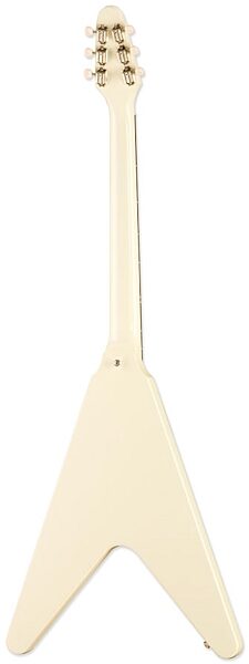 open zoom image for Gibson Flying V Melody Maker (with Gig Bag), Satin White Rear