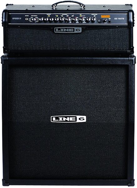 open zoom image for Line 6 Spider IV Guitar Amplifier Half Stack (with HD150 MKII and Spider 412 Cabinet), Main