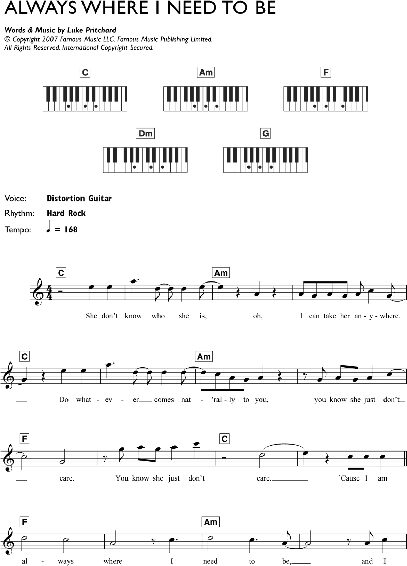 open zoom image for Always Where I Need To Be - Fake Book, New, Main