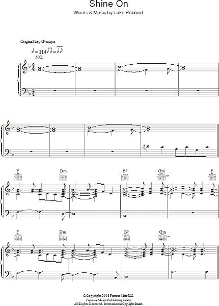 open zoom image for Shine On - Piano/Vocal/Guitar, New, Main