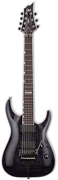 open zoom image for ESP LTD H1007FR Electric Guitar with Floyd Rose (7-String), Black