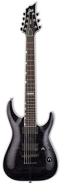 open zoom image for ESP LTD H1007 Electric Guitar (7-String), See-Thru Black