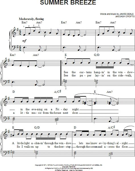 open zoom image for Summer Breeze - Easy Piano, New, Main