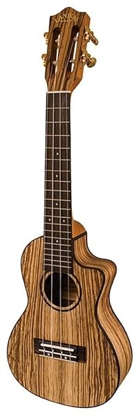 open zoom image for Lanikai SZWCCA Exotic Zebrawood Concert Acoustic-Electric Ukulele, Main