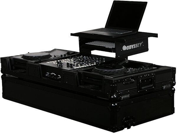 open zoom image for Odyssey FFXGS12CDJWBL Flight FX Series CD DJ Mixer Case, Back