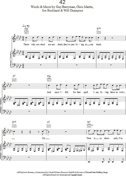 open zoom image for 42 - Piano/Vocal/Guitar, New, Main