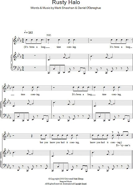 open zoom image for Rusty Halo - Piano/Vocal/Guitar, New, Main