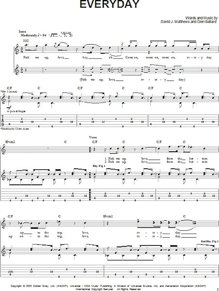 open zoom image for Everyday - Easy Guitar, New, Main