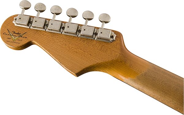 open zoom image for Fender Custom Shop '59 Roasted Heavy Relic Stratocaster Electric Guitar (with Case), Action Position Back