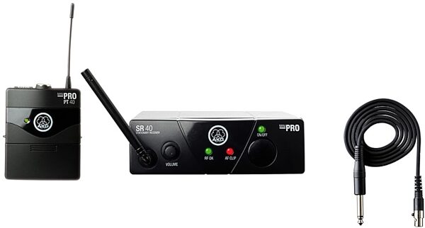 open zoom image for AKG WMS40 Mini Instrumental Guitar Wireless System, Main