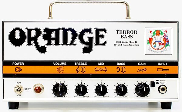 open zoom image for Orange BT1000H Terror Bass 1000 Amplifier Head with Gig Bag (1000 Watts), Main