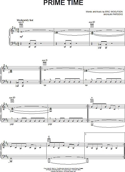 open zoom image for Prime Time - Piano/Vocal/Guitar, New, Main