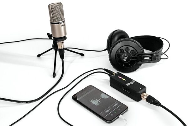 open zoom image for IK Multimedia iRig Pre 2 XLR Microphone Interface, New, ve