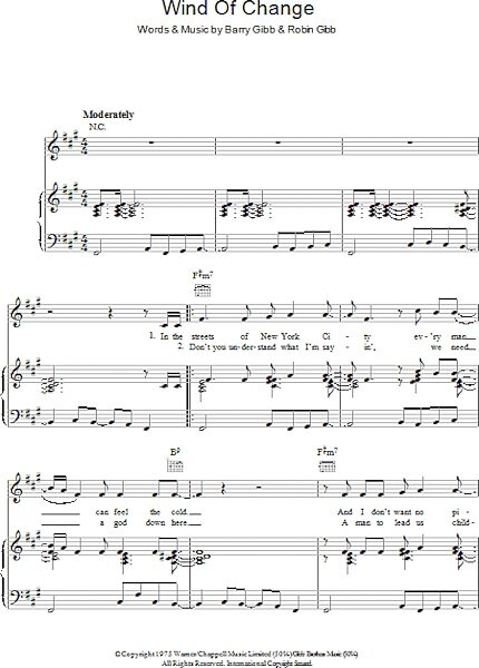open zoom image for Wind Of Change - Piano/Vocal/Guitar, New, Main