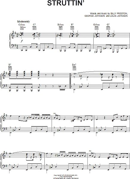 open zoom image for Struttin' - Piano/Vocal/Guitar, New, Main