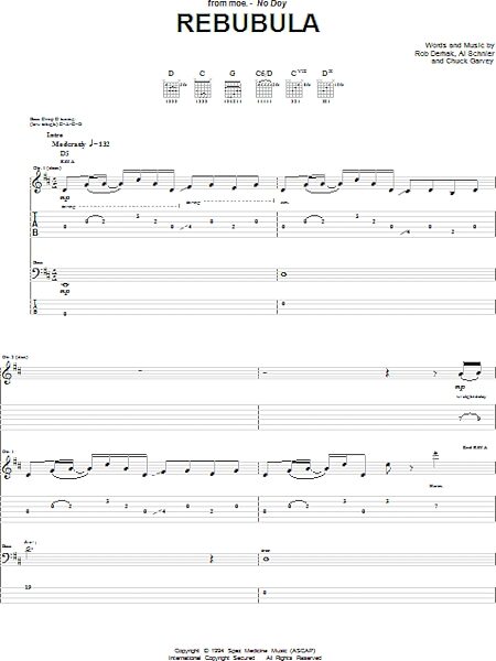 open zoom image for Rebubula - Guitar TAB, New, Main