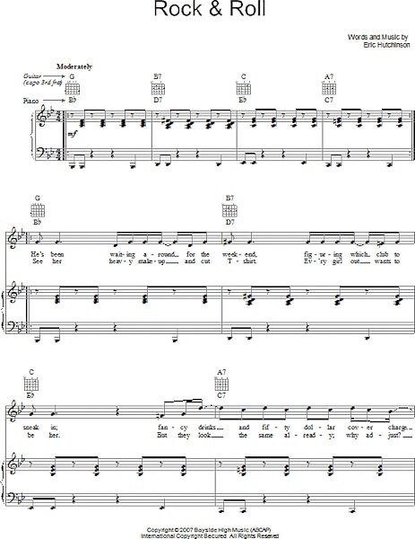 open zoom image for Rock & Roll - Piano/Vocal/Guitar, New, Main