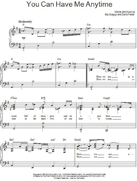 open zoom image for You Can Have Me Anytime - Easy Piano, New, Main