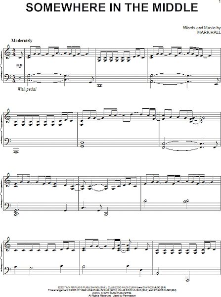 open zoom image for Somewhere In The Middle - Piano Solo, New, Main