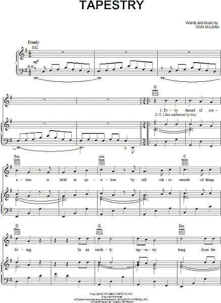 open zoom image for Tapestry - Piano/Vocal/Guitar, New, Main
