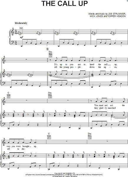 open zoom image for The Call Up - Piano/Vocal/Guitar, New, Main